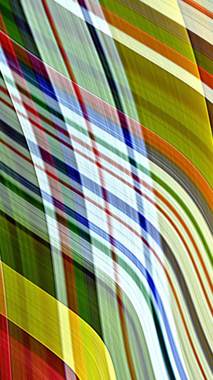 Textil Verde a Rayas Rojas y Blancas. Wallpaper in 750x1334 Resolution