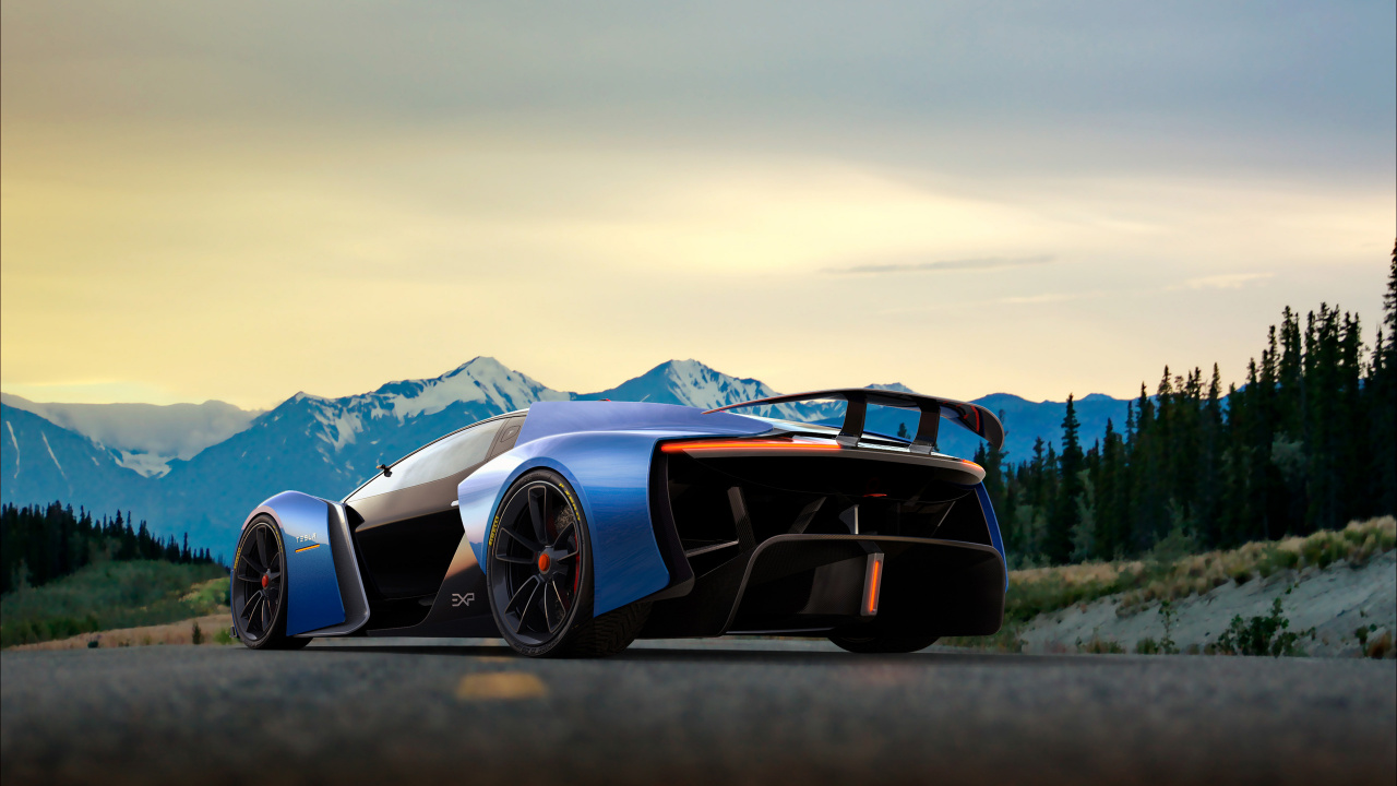 Black Lamborghini Aventador on Road During Daytime. Wallpaper in 1280x720 Resolution