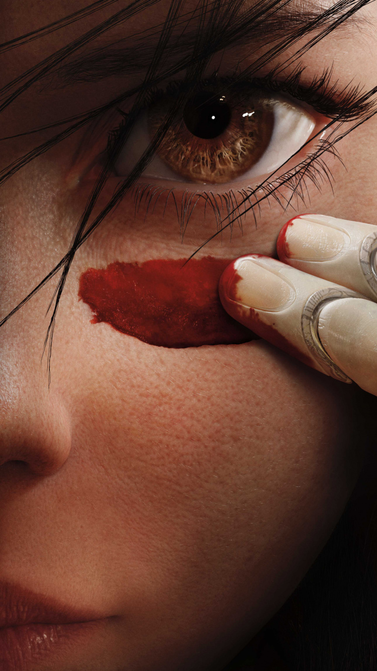 Alita Battle Angel, Battle Angel Alita, Action, Visual Effects Society, Soundtrack. Wallpaper in 750x1334 Resolution