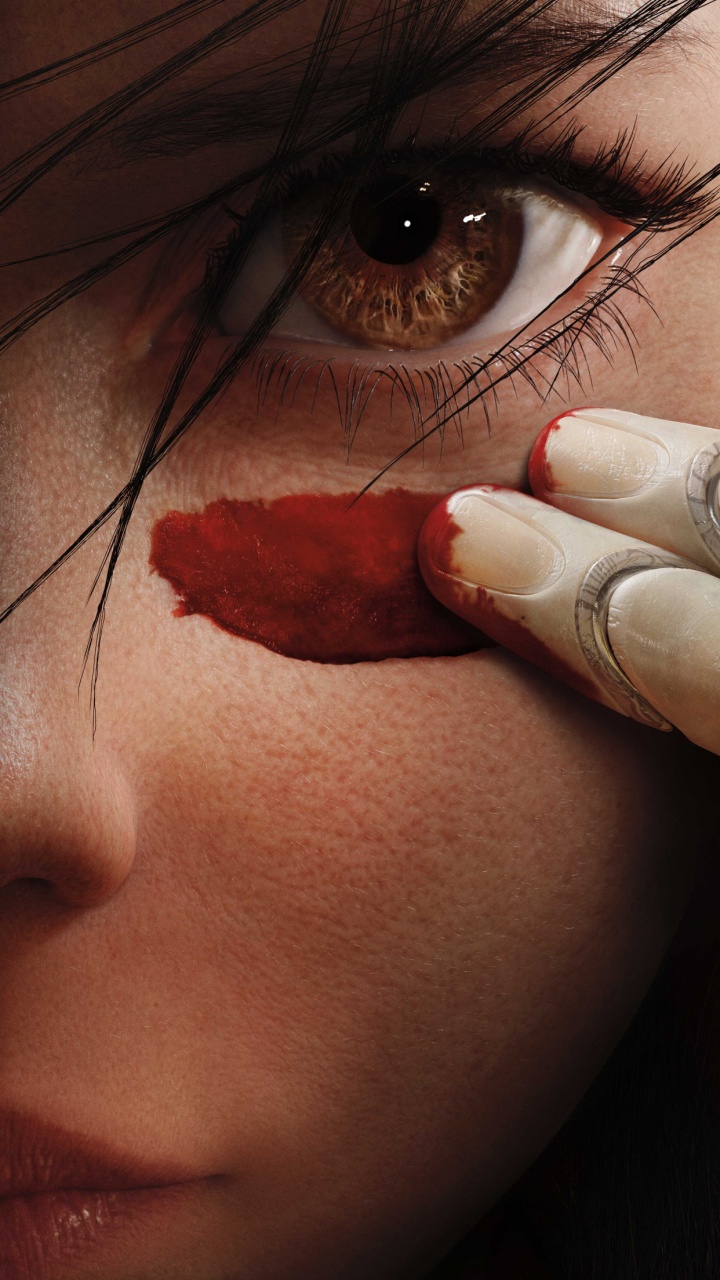 Alita Battle Angel, Battle Angel Alita, Aktion, Gesellschaft Für Visuelle Effekte, Soundtrack. Wallpaper in 720x1280 Resolution