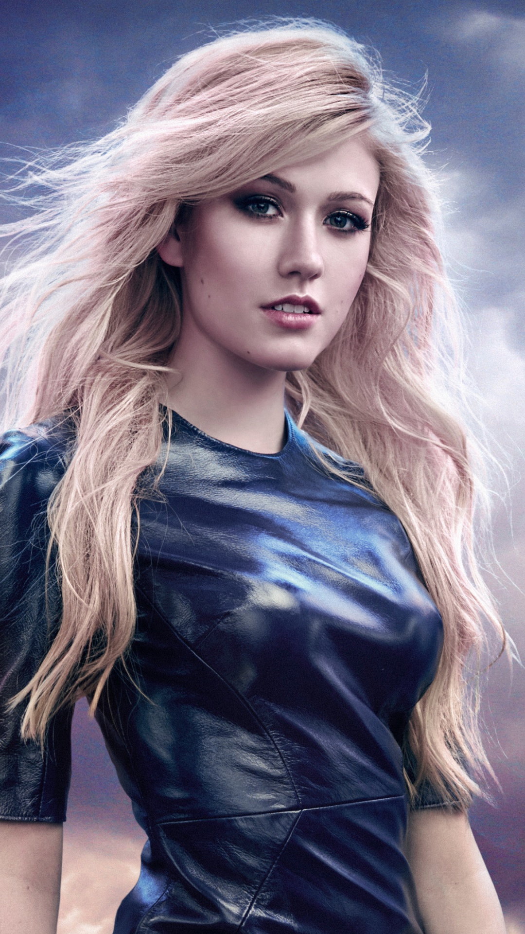 Katherine McNamara, Schattenjäger, Clary Fray, Haar, Lippe. Wallpaper in 1080x1920 Resolution