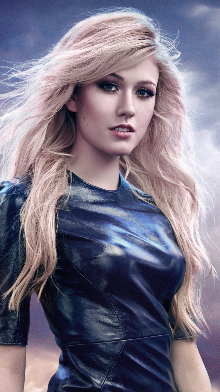 Katherine McNamara, Schattenjäger, Clary Fray, Haar, Lippe. Wallpaper in 750x1334 Resolution