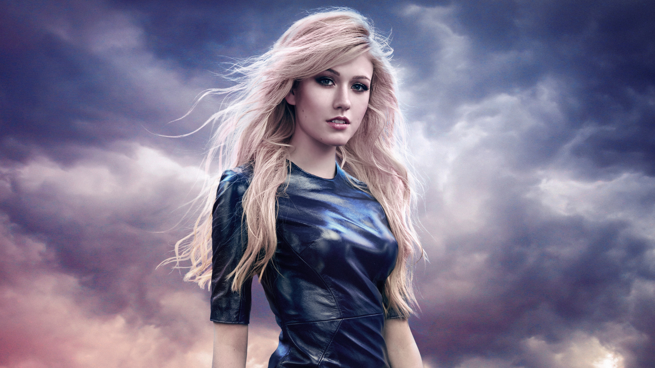 Katherine McNamara, Shadowhunters, Clary Fray, Hair, Lip. Wallpaper in 2560x1440 Resolution