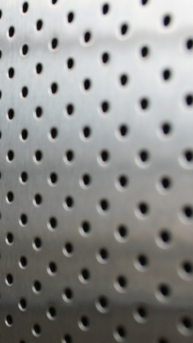 White and Black Polka Dot Textile. Wallpaper in 750x1334 Resolution