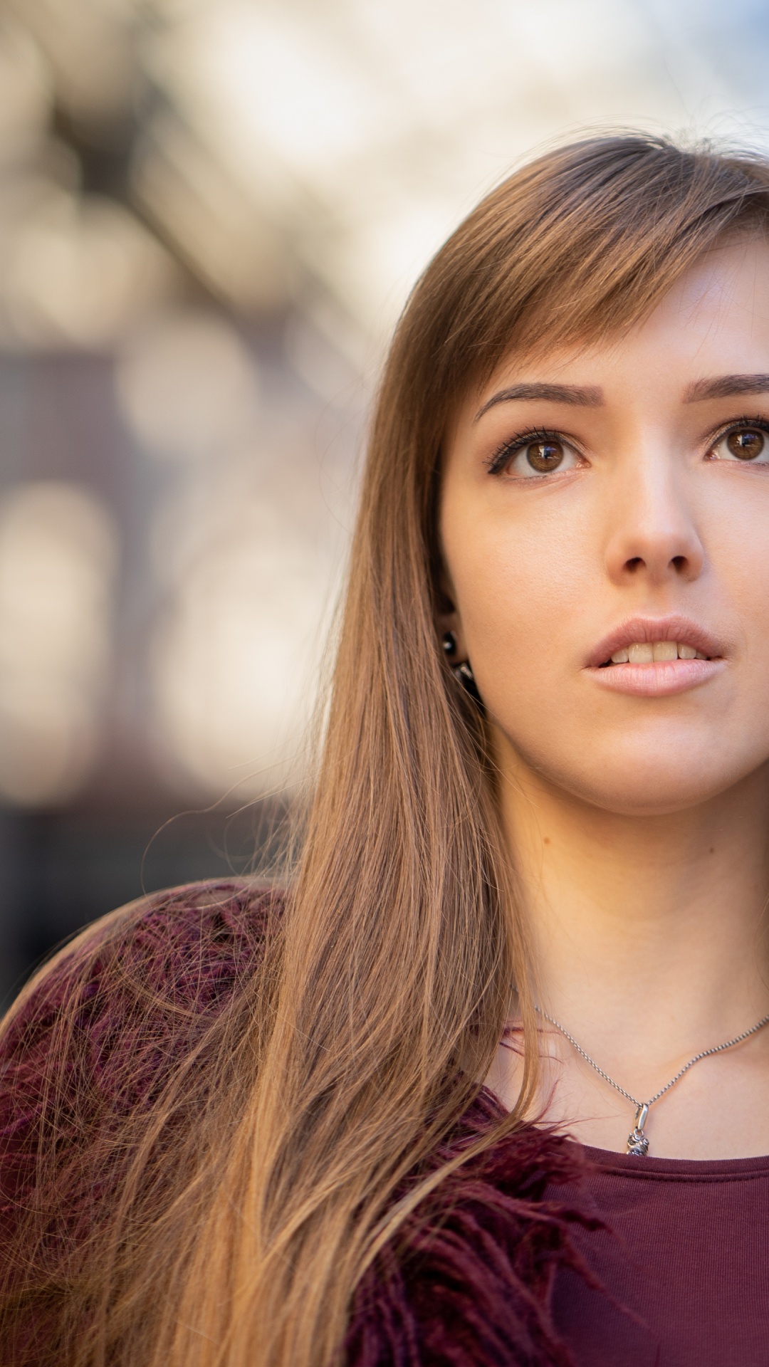 Beauty, Model, Face, Hair, Skin. Wallpaper in 1080x1920 Resolution