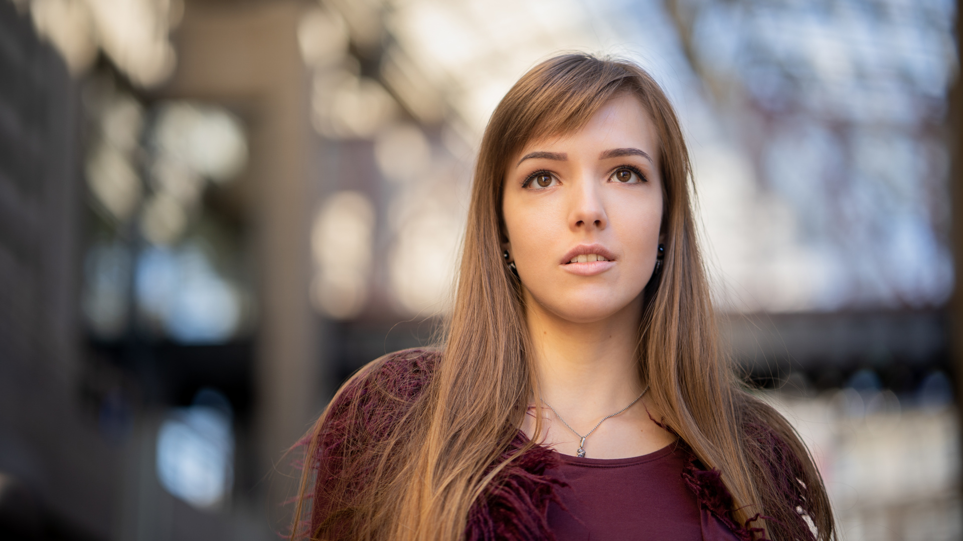 模型, 头发, 皮肤, 下巴, 发型 壁纸 1920x1080 允许