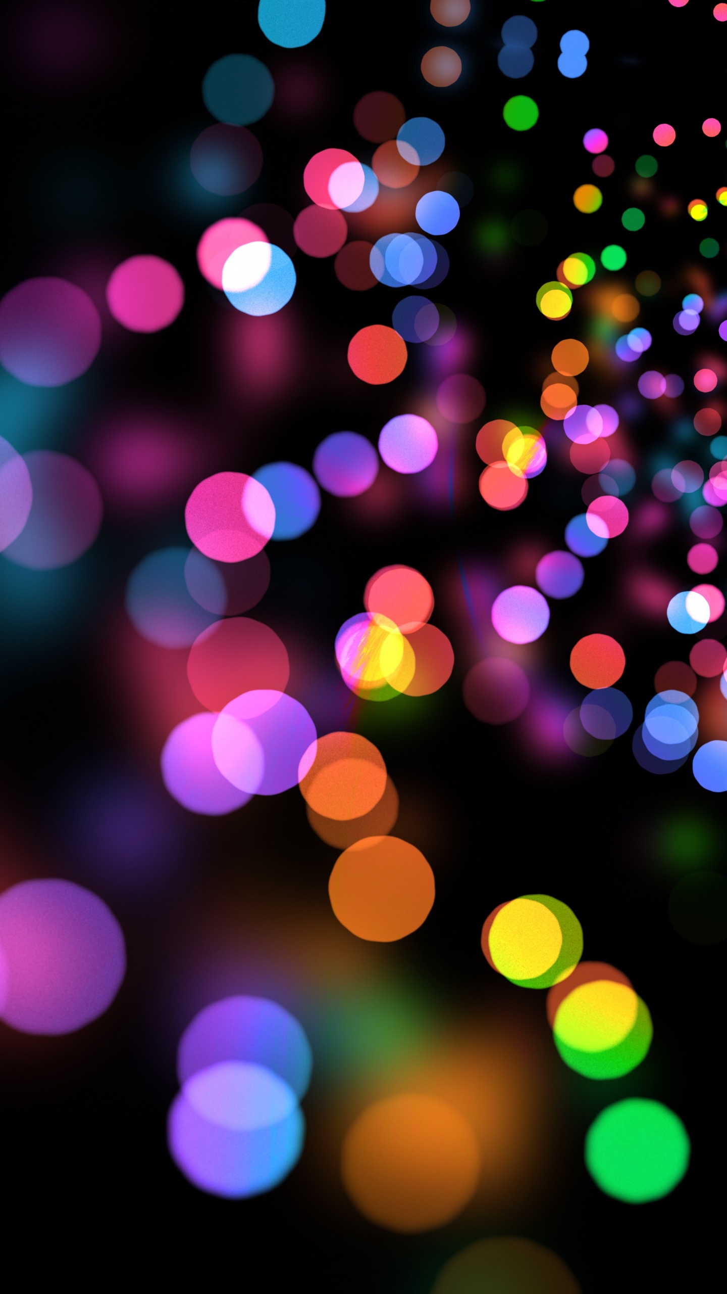 Luces Verdes Rosadas y Azules. Wallpaper in 1440x2560 Resolution