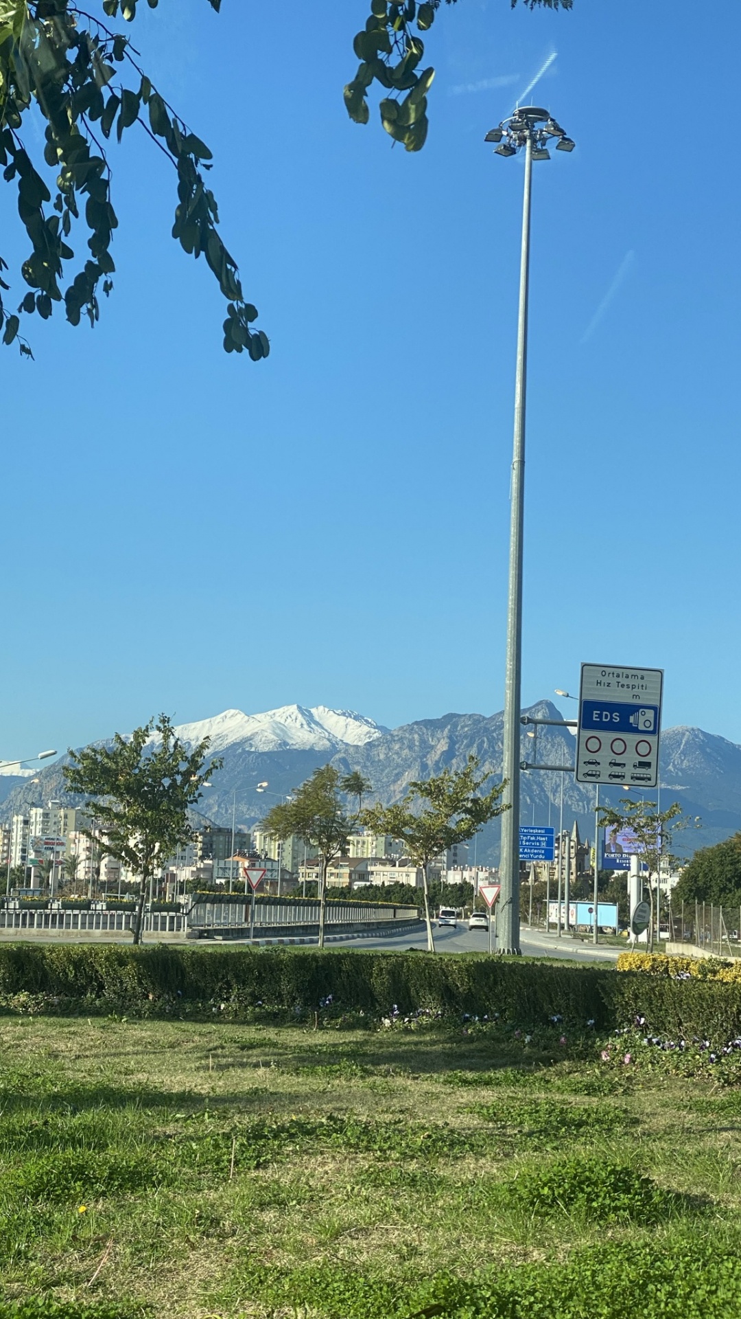 Street Light, Light Fixture, Plant, Daytime, Mountain. Wallpaper in 1080x1920 Resolution