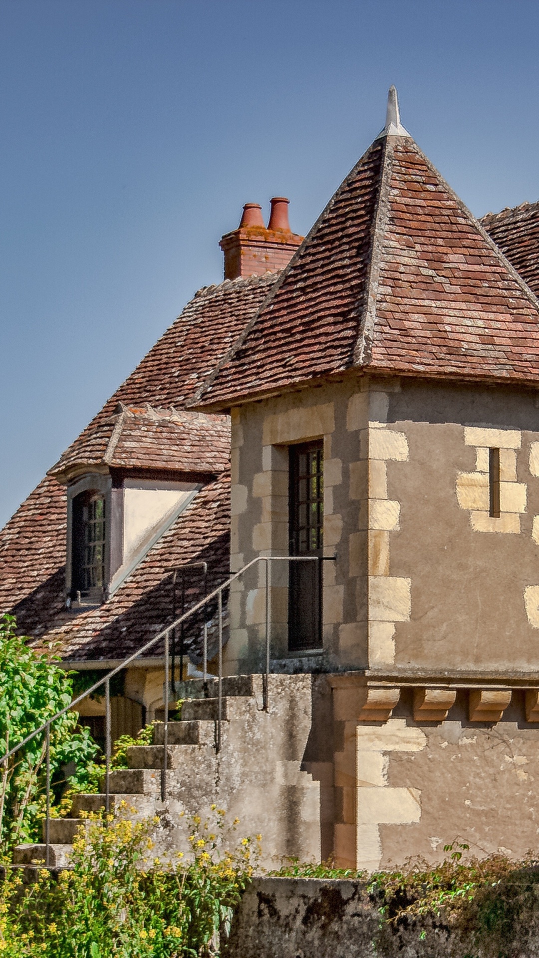 Francia, Propiedad, Edificio, Techo, Fachada. Wallpaper in 1080x1920 Resolution