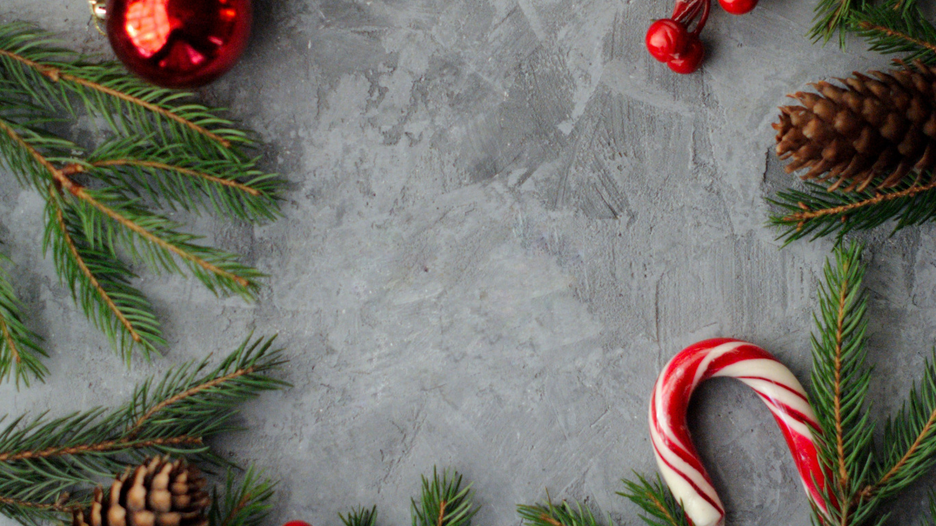 Nong Nooch Tropischer Garten, Christmas Ornament, Gr, Licht, Botanik. Wallpaper in 1366x768 Resolution