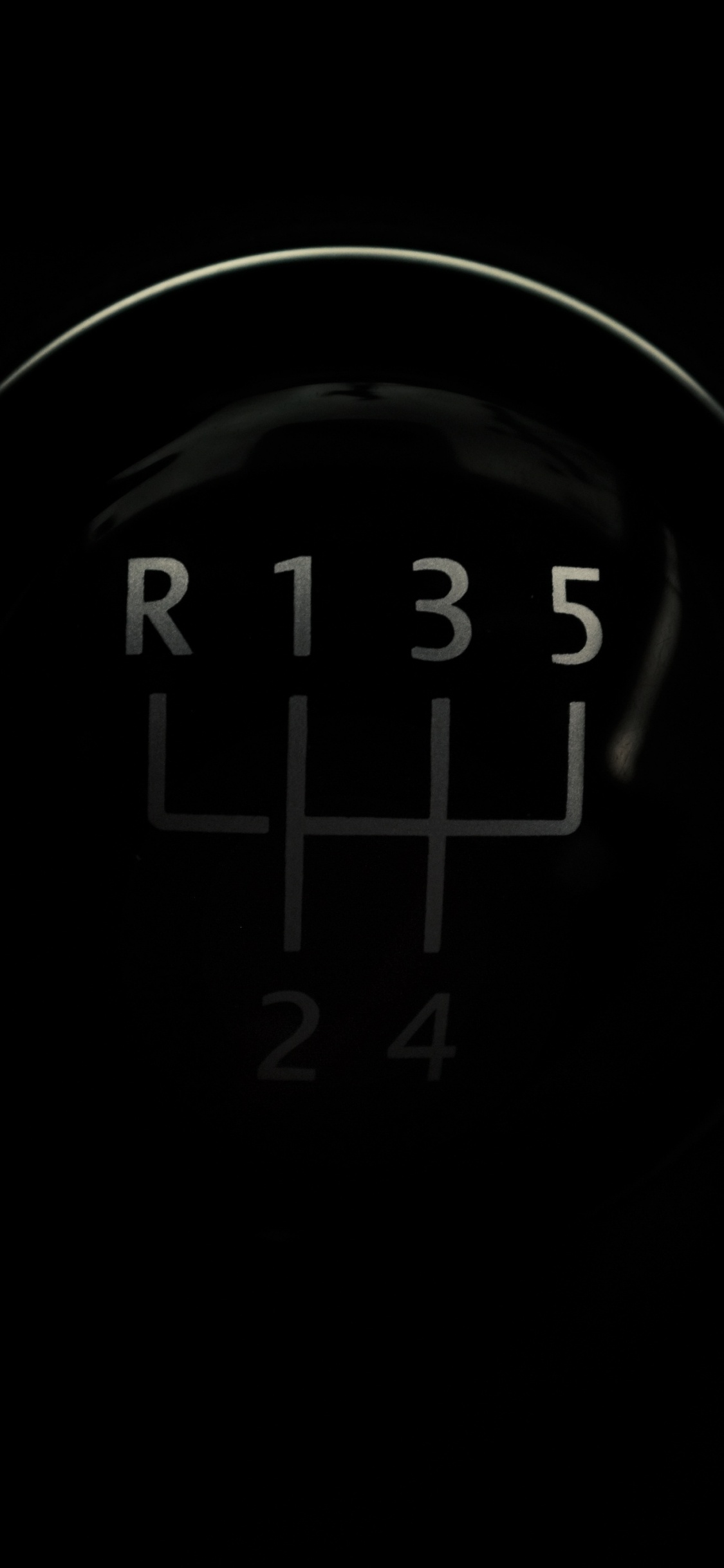 Logo Noir et Blanc. Wallpaper in 1125x2436 Resolution