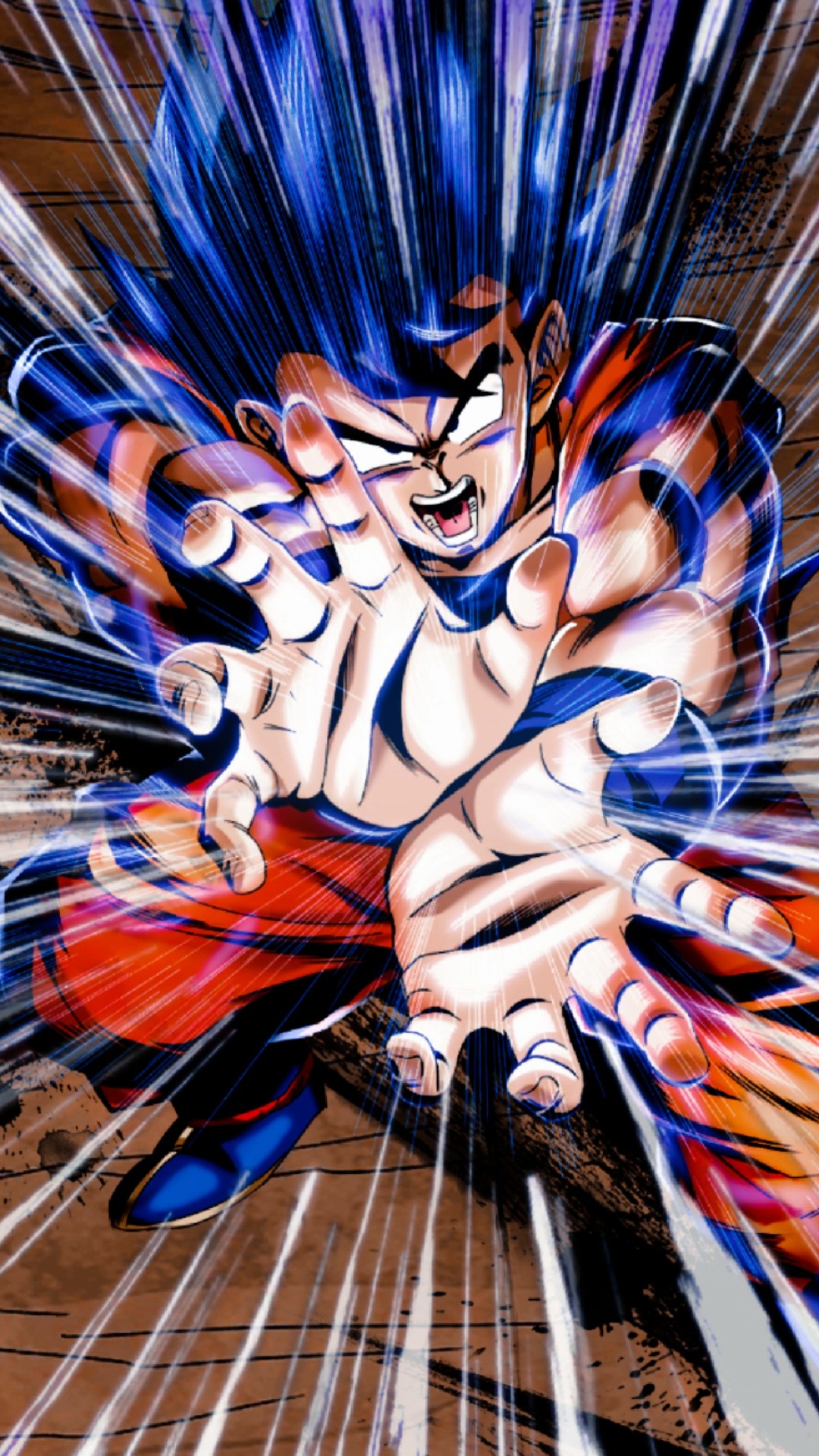 悟空, 树干, Dragon Ball, 超级赛亚人, 赛亚人 壁纸 1080x1920 允许