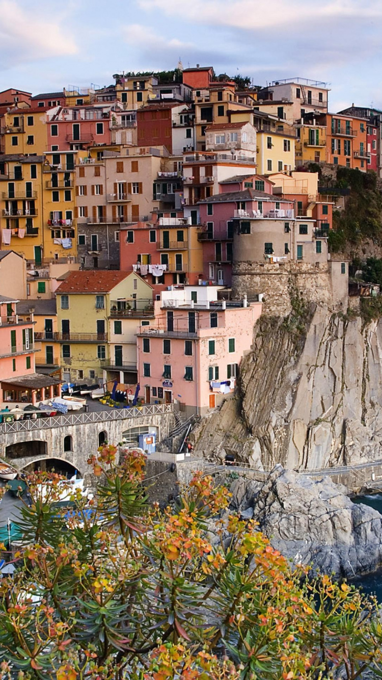 海岸, 大海, 悬崖, 海角, 城市 壁纸 750x1334 允许