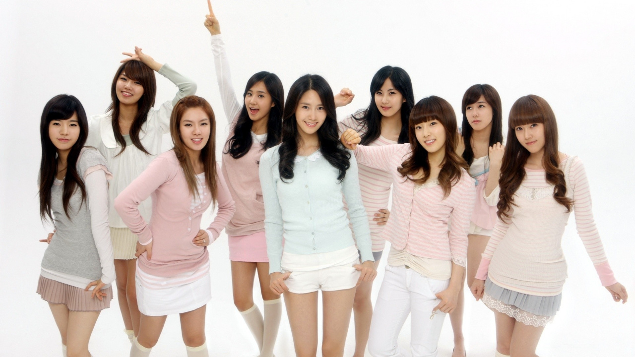 Girls Generation, Freundschaft, Spaß, Schönheit, Lange Haare. Wallpaper in 1280x720 Resolution