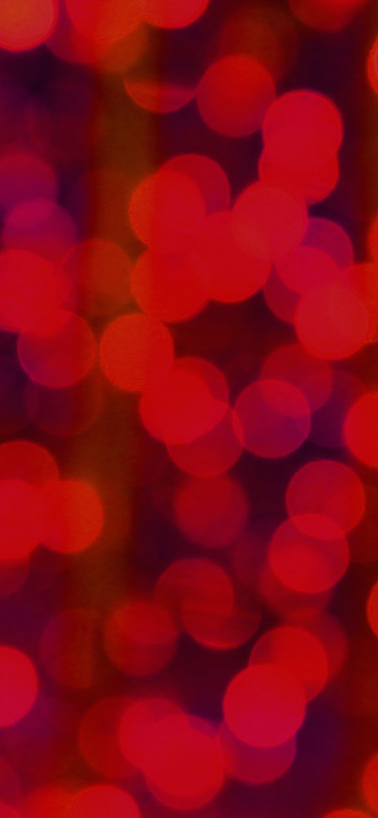 Red and White Bokeh Lights. Wallpaper in 1242x2688 Resolution