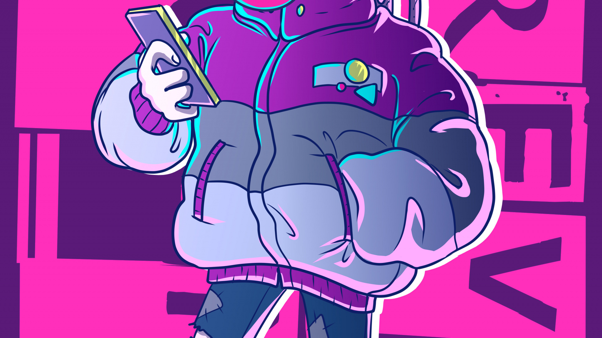 Art, Wisgoon, Purple, Pink, Magenta. Wallpaper in 1920x1080 Resolution