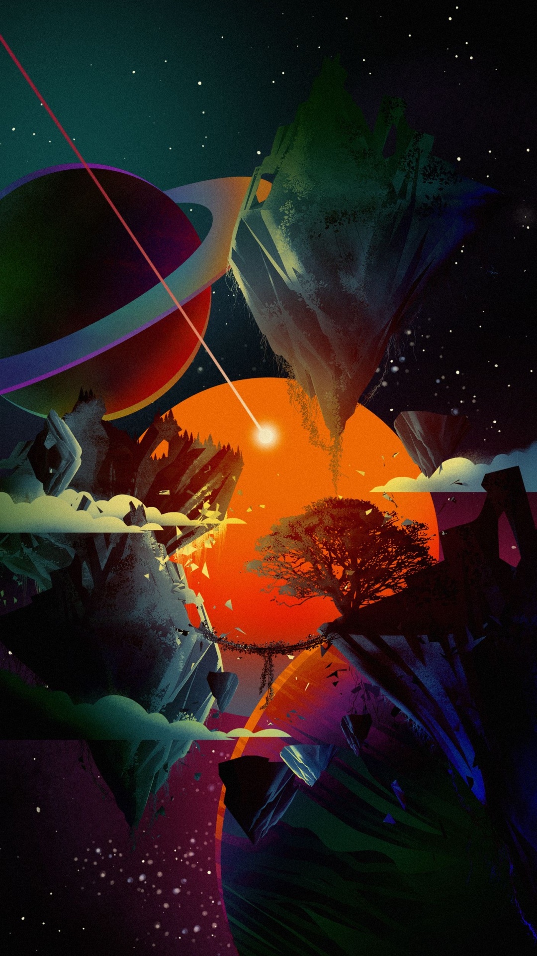 Artes Visuales, Arte, Idea, el Espacio Exterior, 2023. Wallpaper in 1080x1920 Resolution