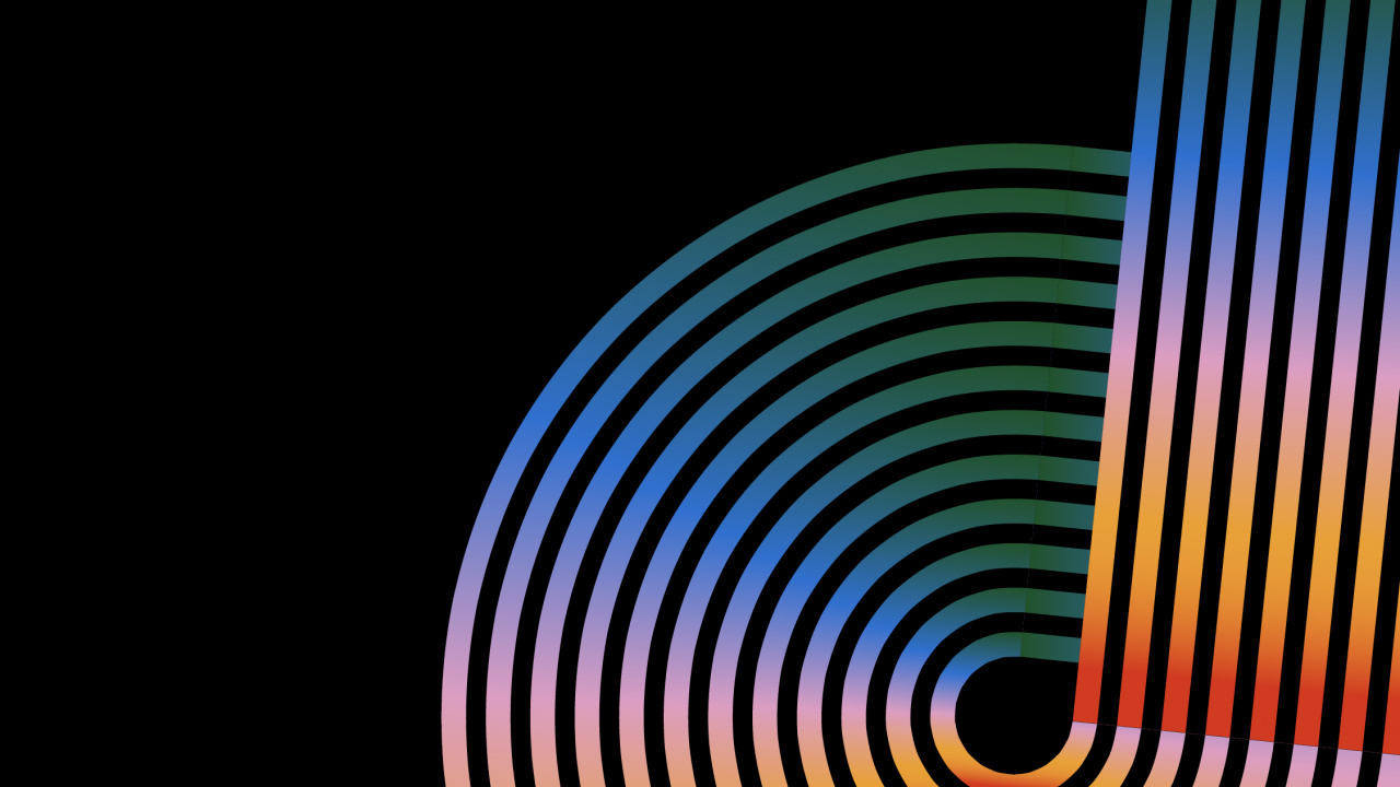 Lumière, Ligne, Gaz, Cercle, Néon. Wallpaper in 1280x720 Resolution