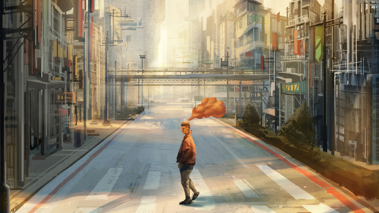 Zone Urbaine, Art, Artiste, le Travail de L'art, L'art Numérique. Wallpaper in 1280x720 Resolution