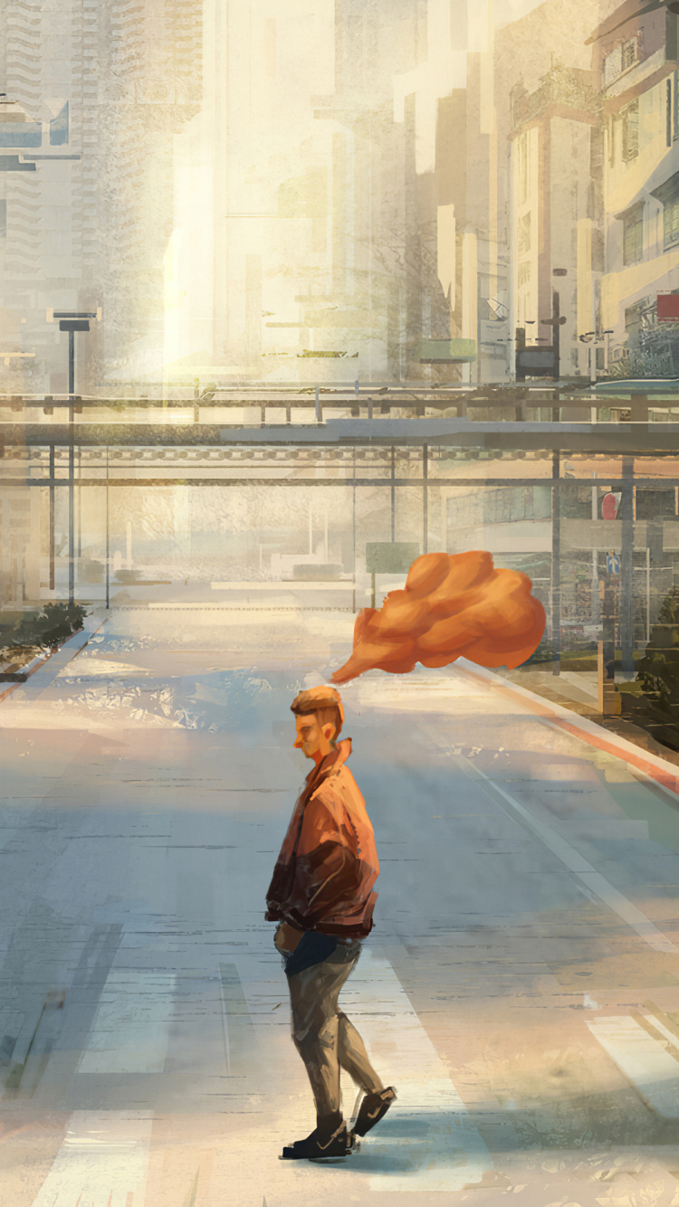 Zone Urbaine, Art, Artiste, le Travail de L'art, L'art Numérique. Wallpaper in 750x1334 Resolution