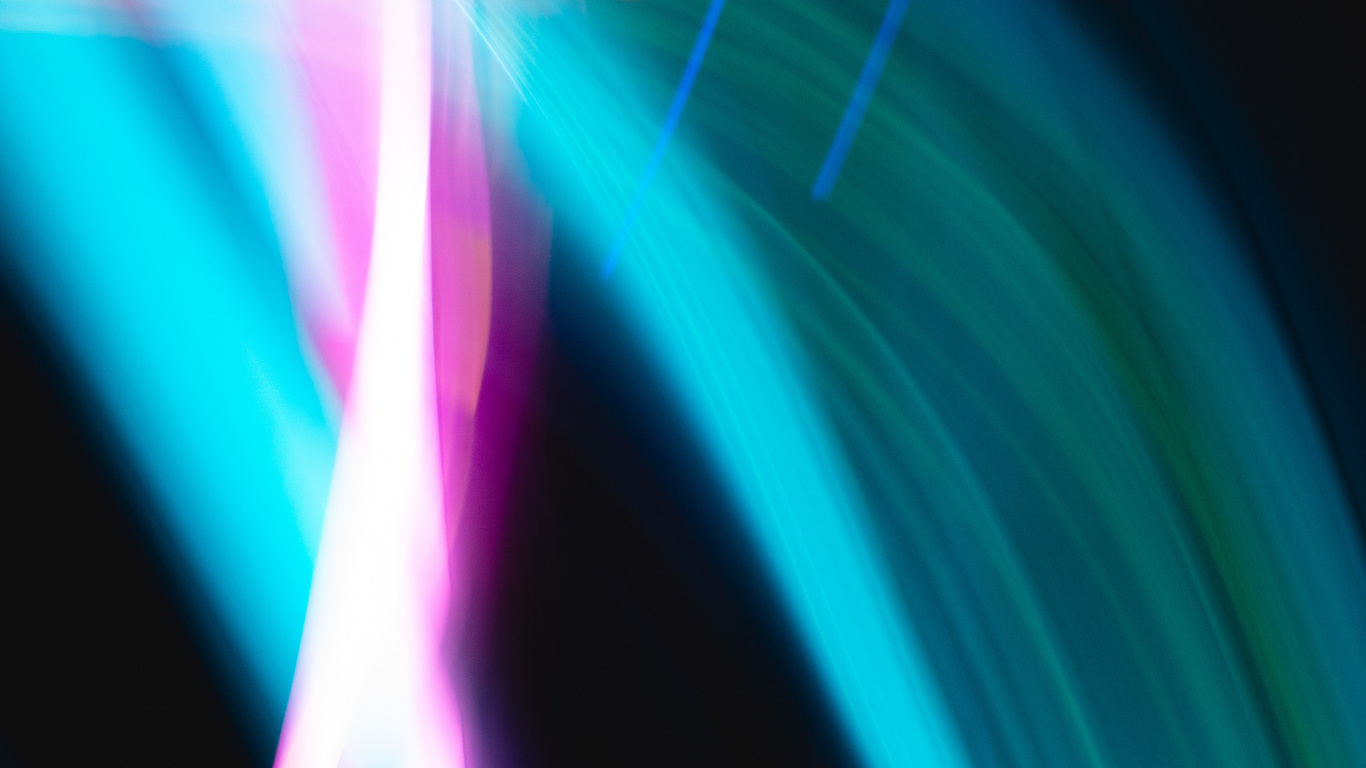 Blue and Purple Light Illustration. Wallpaper in 1366x768 Resolution