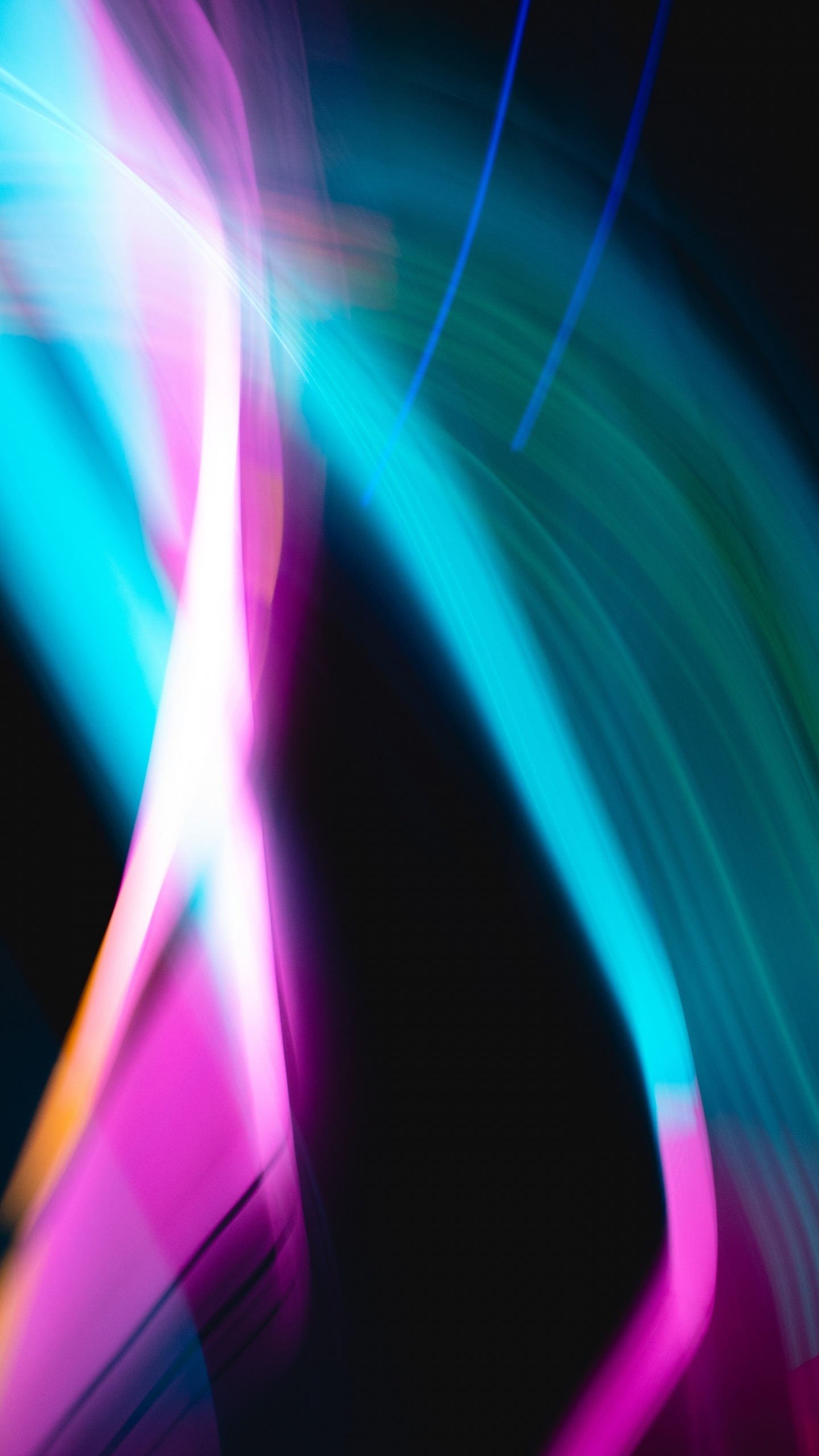 Blue and Purple Light Illustration. Wallpaper in 1440x2560 Resolution