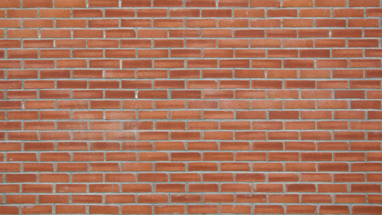 Red Brick Wall During Daytime. Wallpaper in 1280x720 Resolution