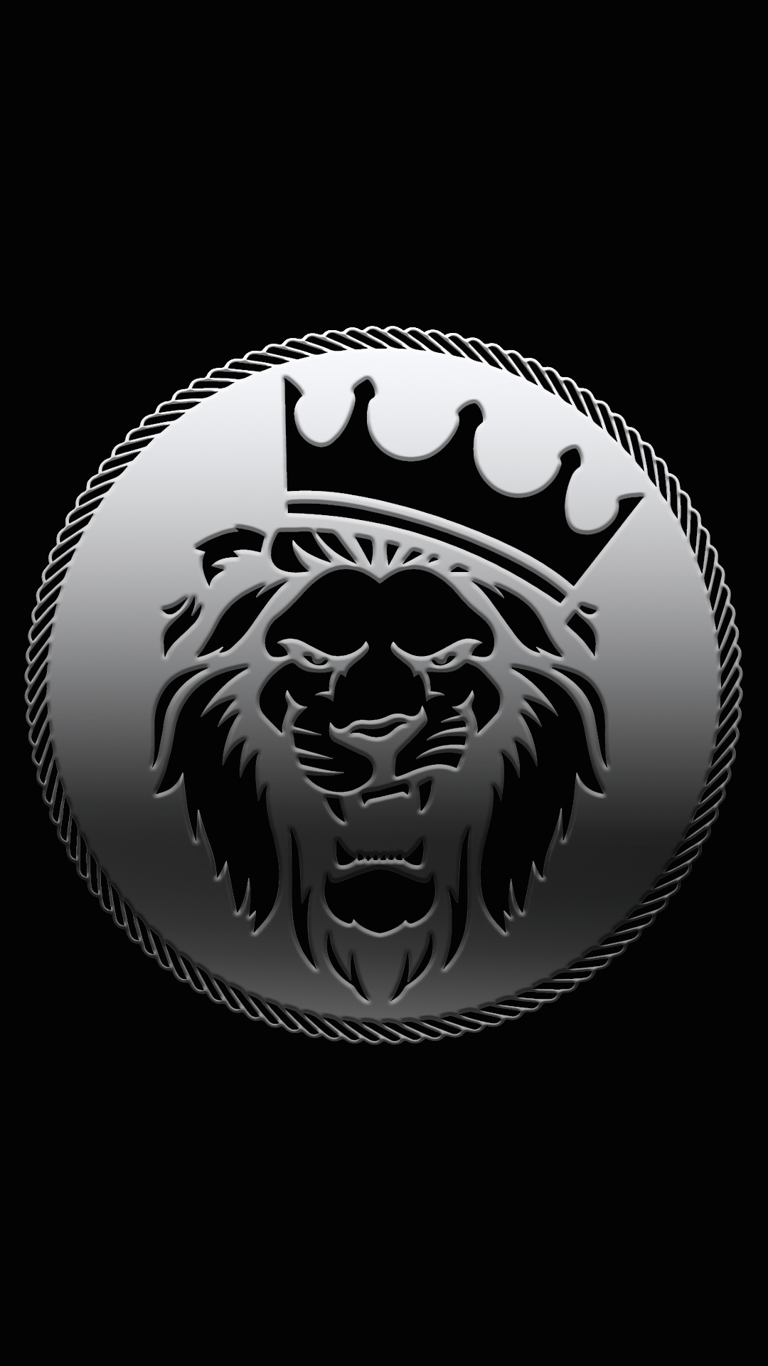 en Blanco y Negro, Logotipo, Quijada, Arte, Circulo. Wallpaper in 1080x1920 Resolution