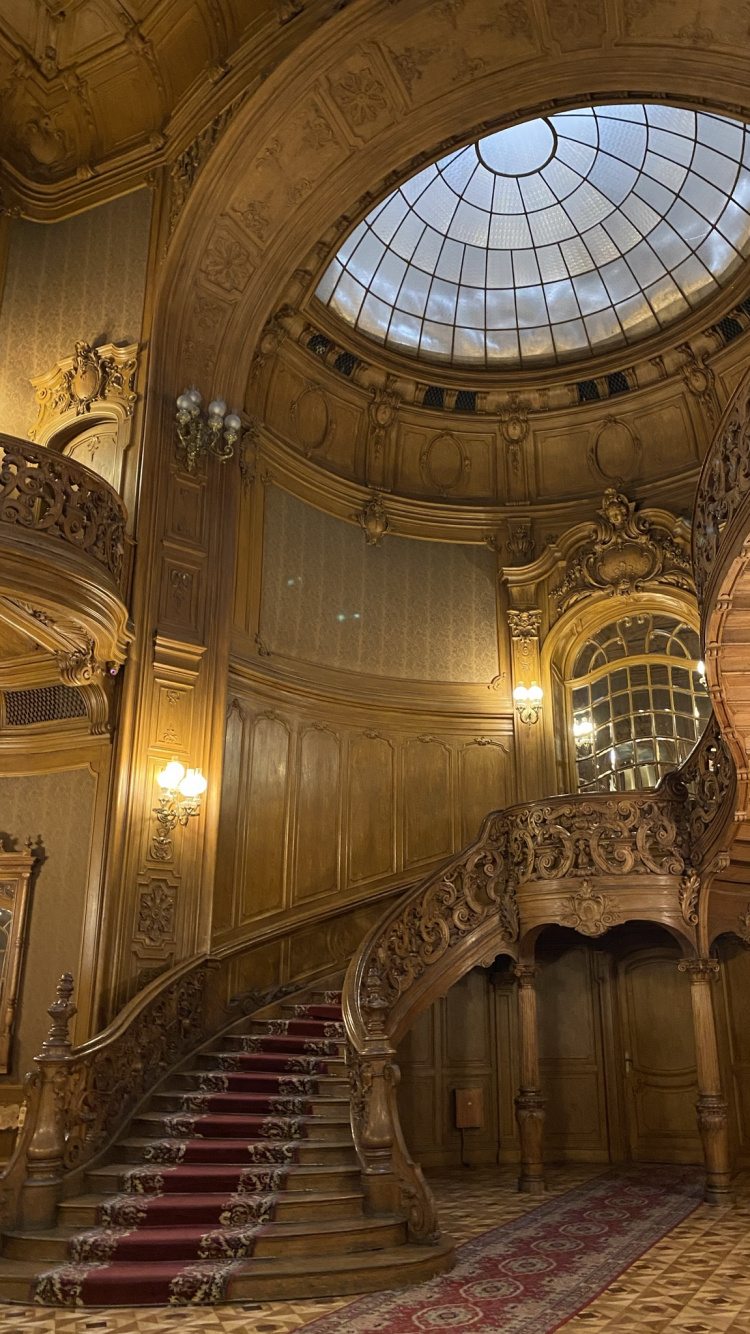 Design D'intérieur, Plafond, Hall, Verre, Luminaire. Wallpaper in 750x1334 Resolution