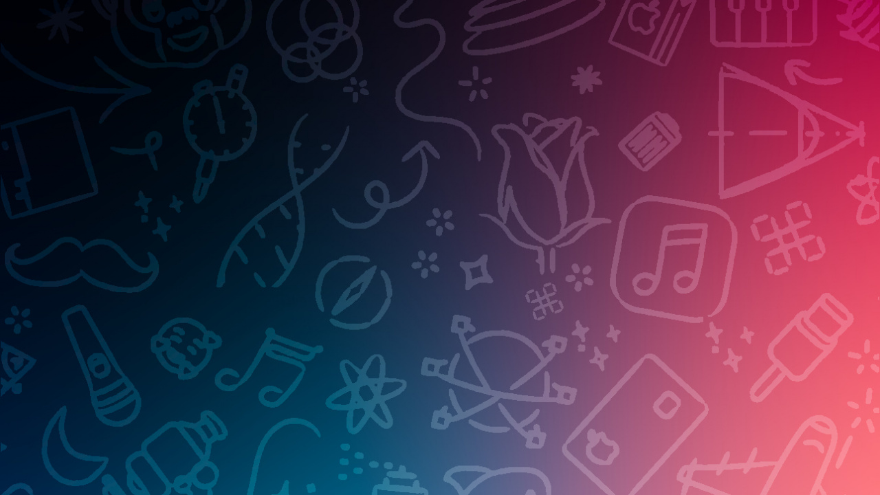 艺术, 圆圈, 电蓝色的, 品红色, 气体 壁纸 1280x720 允许