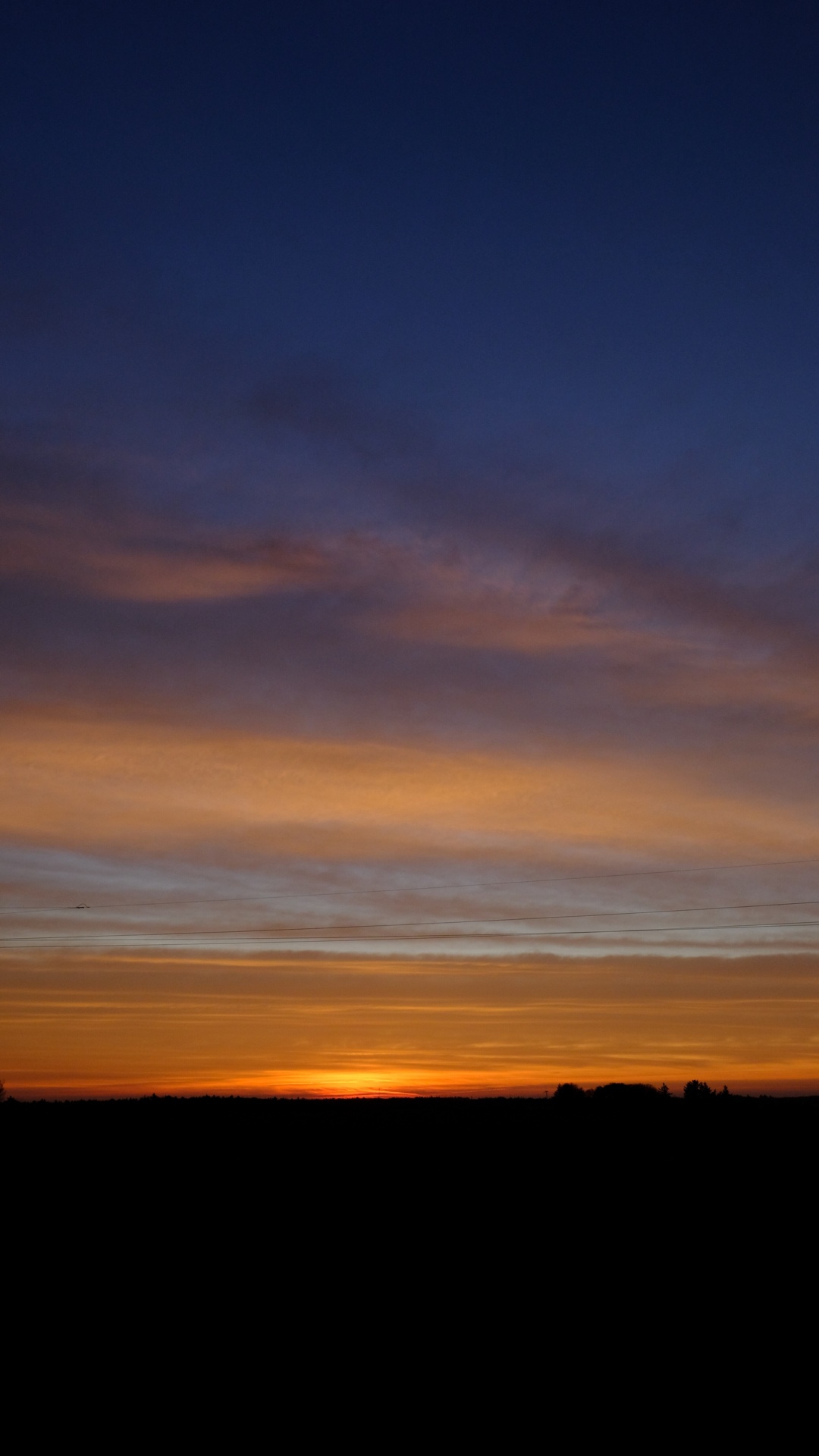 气氛, 余辉, 自然景观, 琥珀色, 日落 壁纸 1080x1920 允许