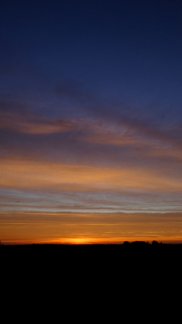 气氛, 余辉, 自然景观, 琥珀色, 日落 壁纸 720x1280 允许