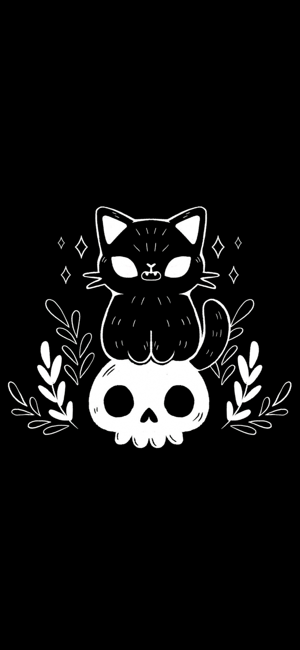 T-shirt, Zeichnung, Kunst, Design, Katze. Wallpaper in 1242x2688 Resolution