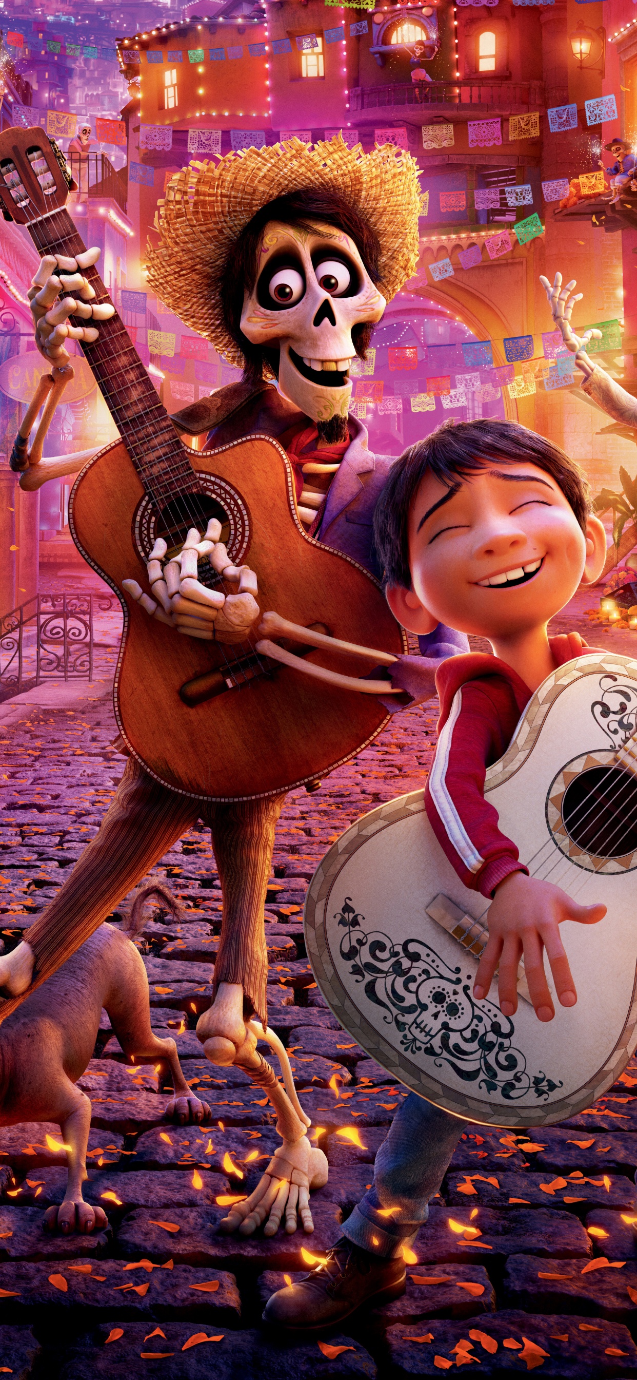 Coco Disney, Coco, Gaël Garca Bernal, Pixar, la Walt Disney Company. Wallpaper in 1242x2688 Resolution