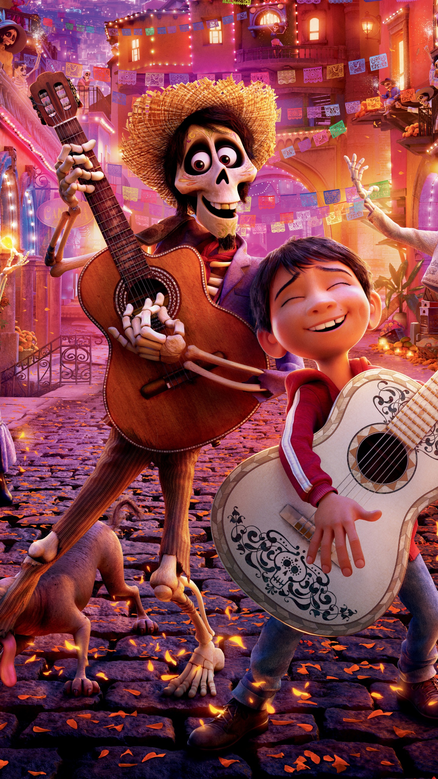 Coco Disney, Coco, Gaël Garca Bernal, Pixar, la Walt Disney Company. Wallpaper in 1440x2560 Resolution