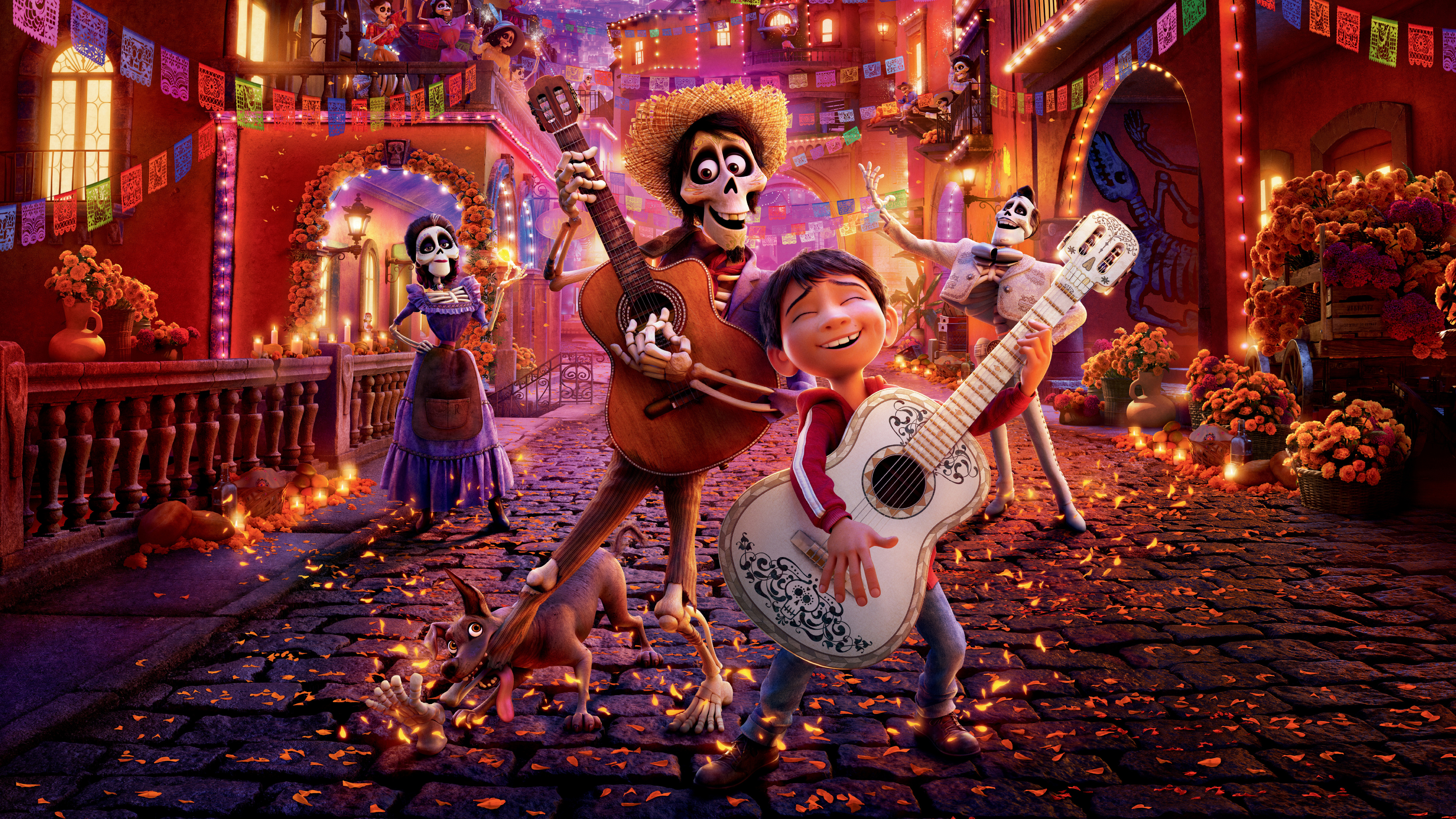 Coco Disney, Coconut, Gael Garca Bernal, Pixar, The Walt Disney Company. Wallpaper in 3840x2160 Resolution