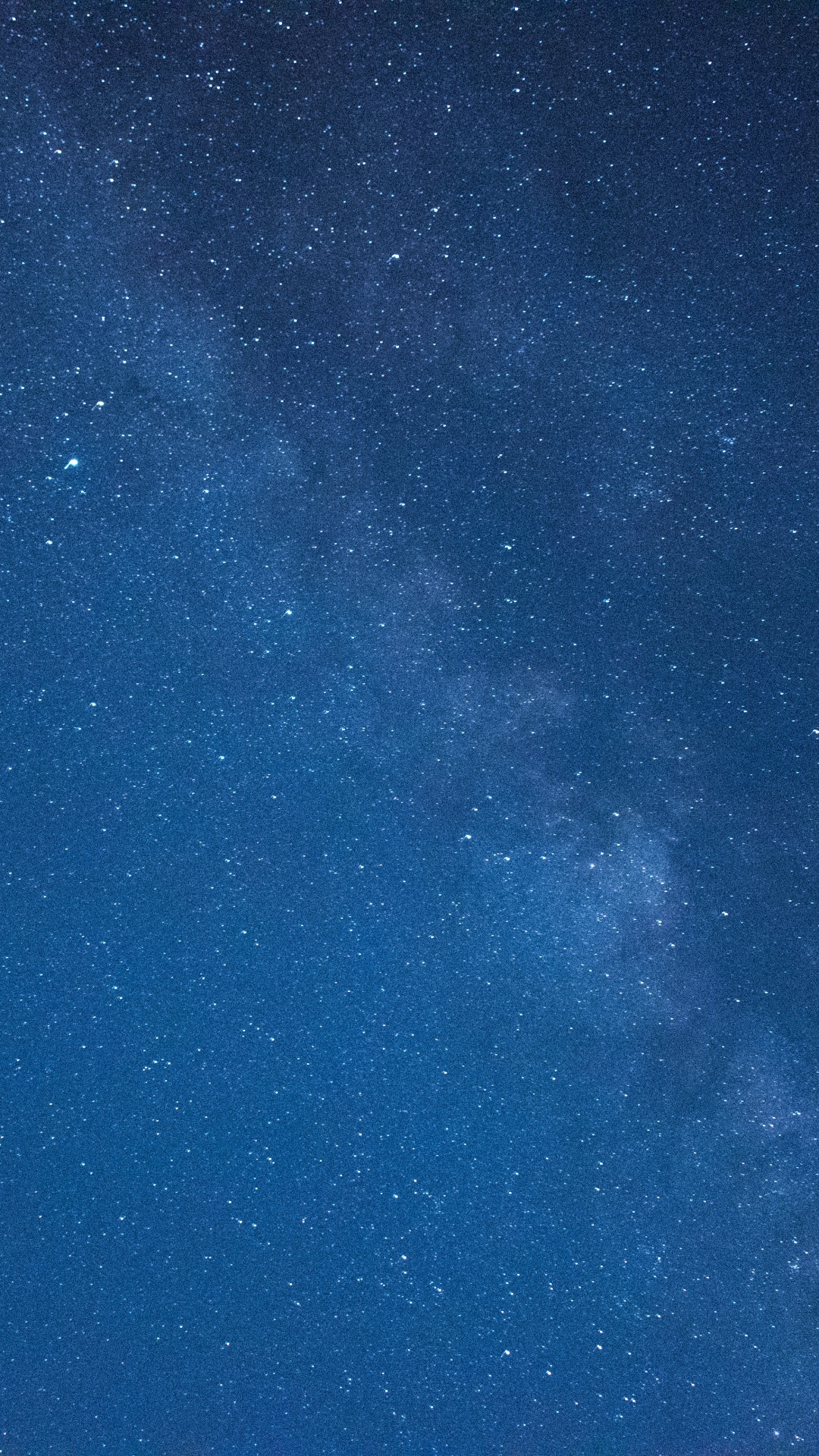 Cielo Azul Con Estrellas Durante la Noche. Wallpaper in 1080x1920 Resolution