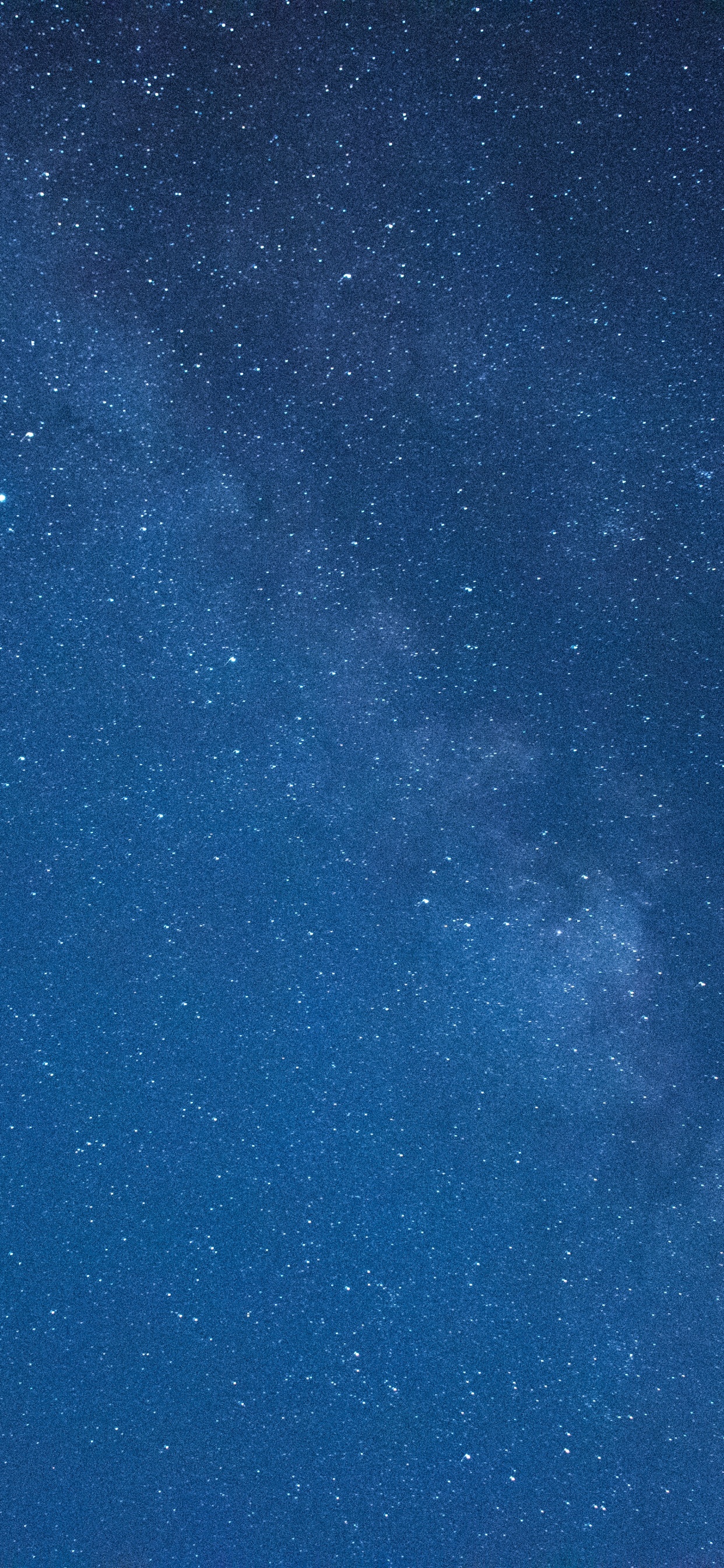 Cielo Azul Con Estrellas Durante la Noche. Wallpaper in 1242x2688 Resolution