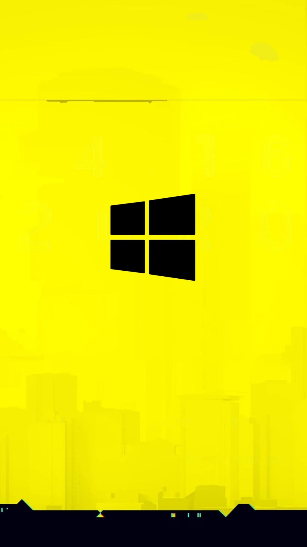 庞克2077, 色彩, 矩形, 黄色的, 和阴影的色彩 壁纸 1080x1920 允许