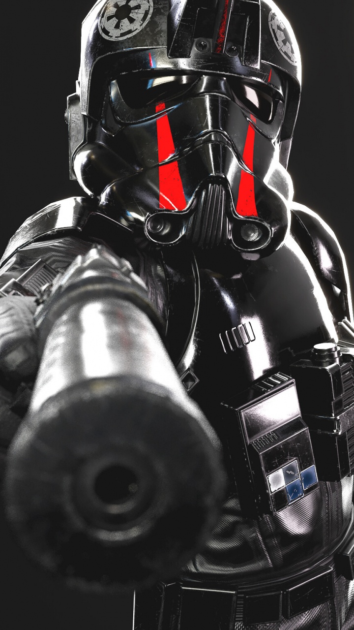 Sith-Pilot, Sith, Stormtrooper, TIE Fighter, Star Wars. Wallpaper in 720x1280 Resolution