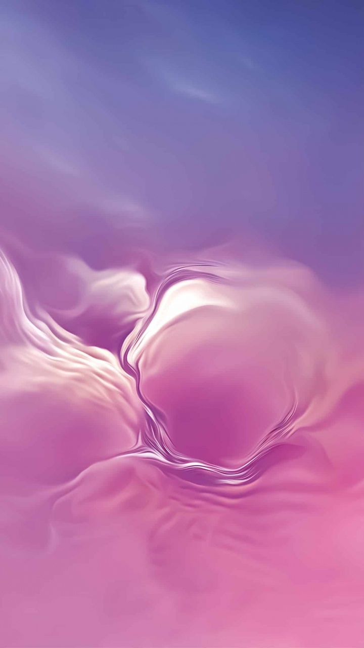 Blue and White Abstract Painting. Wallpaper in 720x1280 Resolution