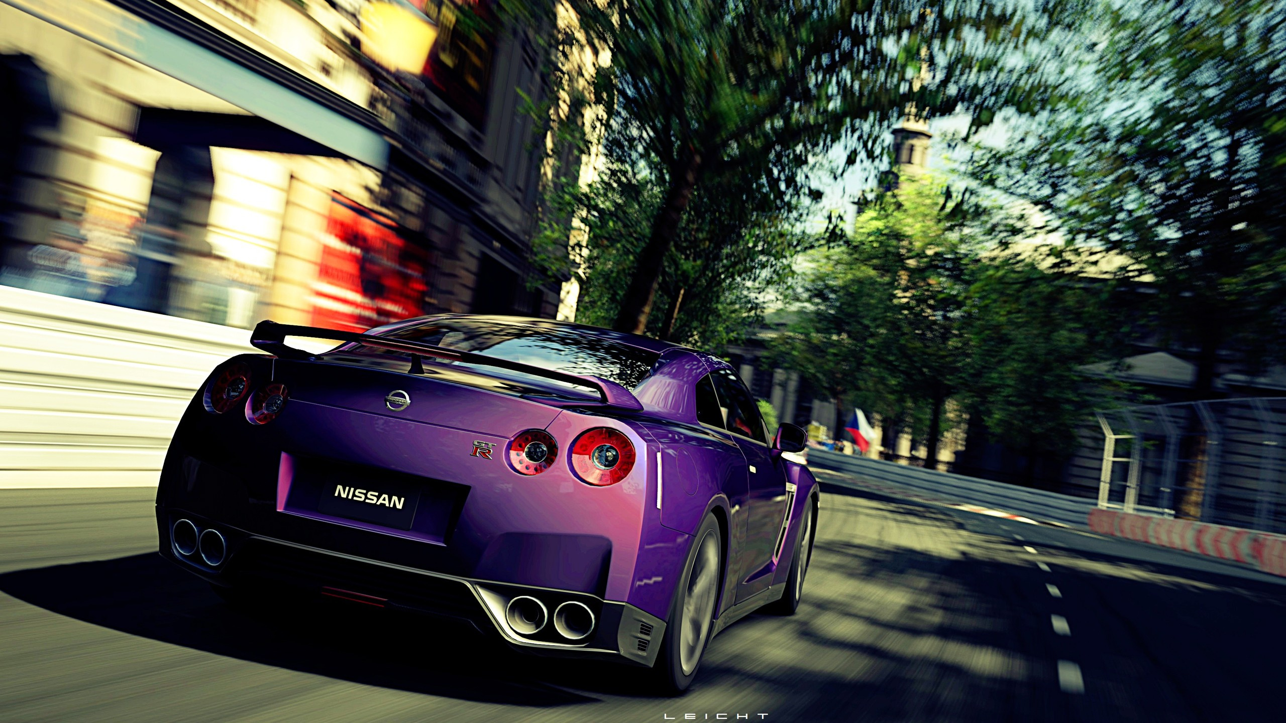 Schwarzer Porsche 911 Tagsüber Unterwegs. Wallpaper in 2560x1440 Resolution