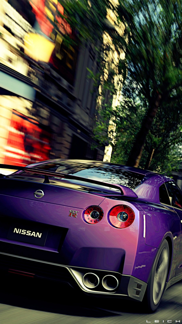 Schwarzer Porsche 911 Tagsüber Unterwegs. Wallpaper in 750x1334 Resolution