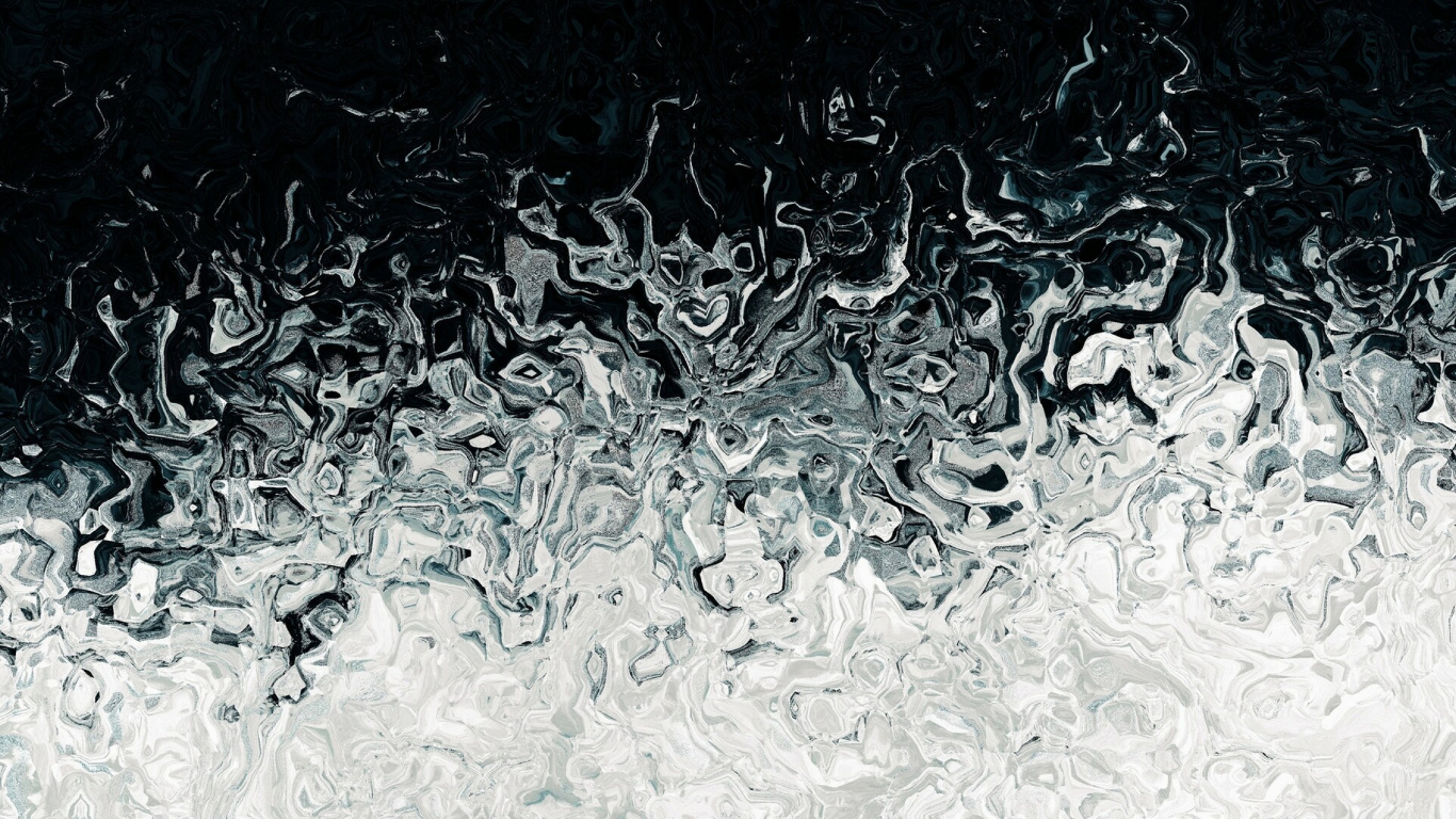 Éclaboussures D'eau Sur L'eau Bleue. Wallpaper in 1366x768 Resolution