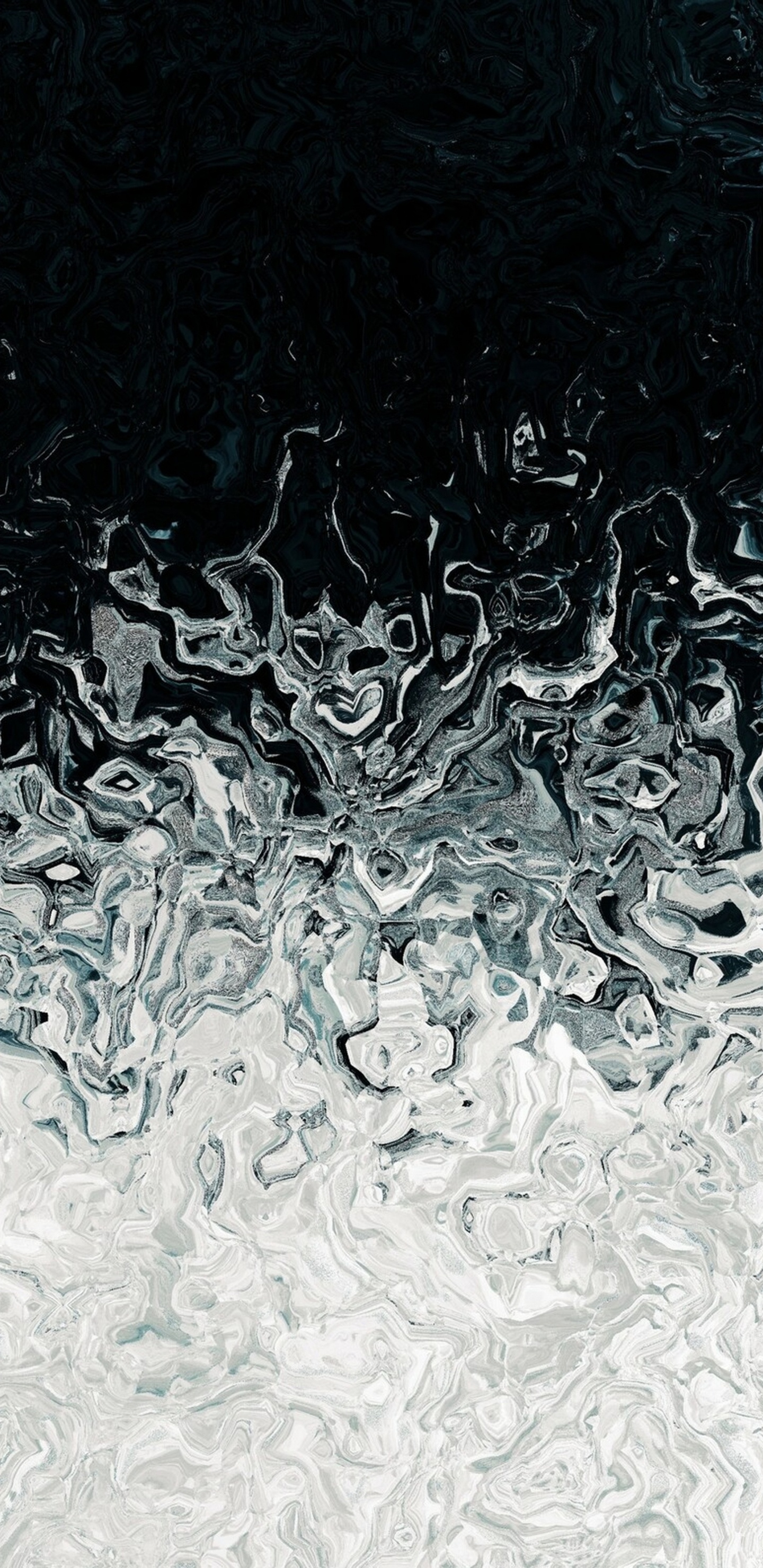 Éclaboussures D'eau Sur L'eau Bleue. Wallpaper in 1440x2960 Resolution