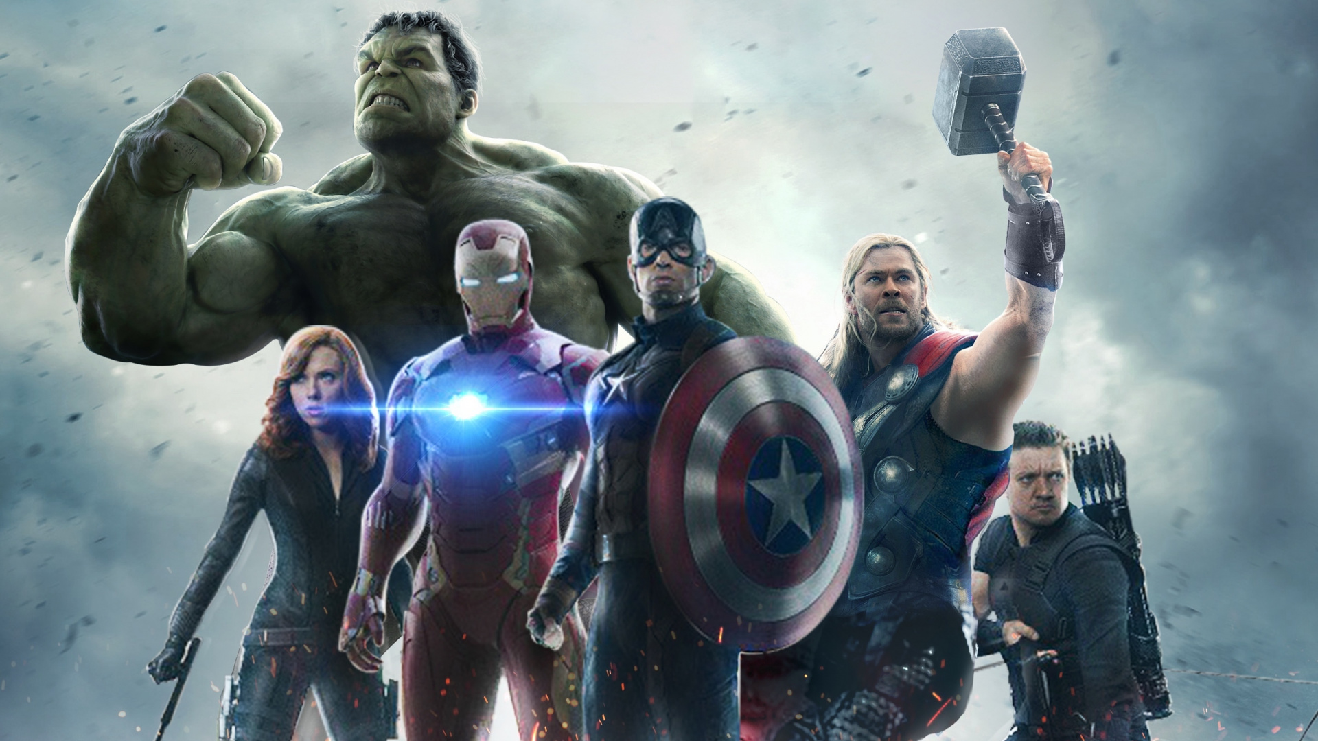 3 Hommes en Débardeur Bleu et Noir. Wallpaper in 1920x1080 Resolution