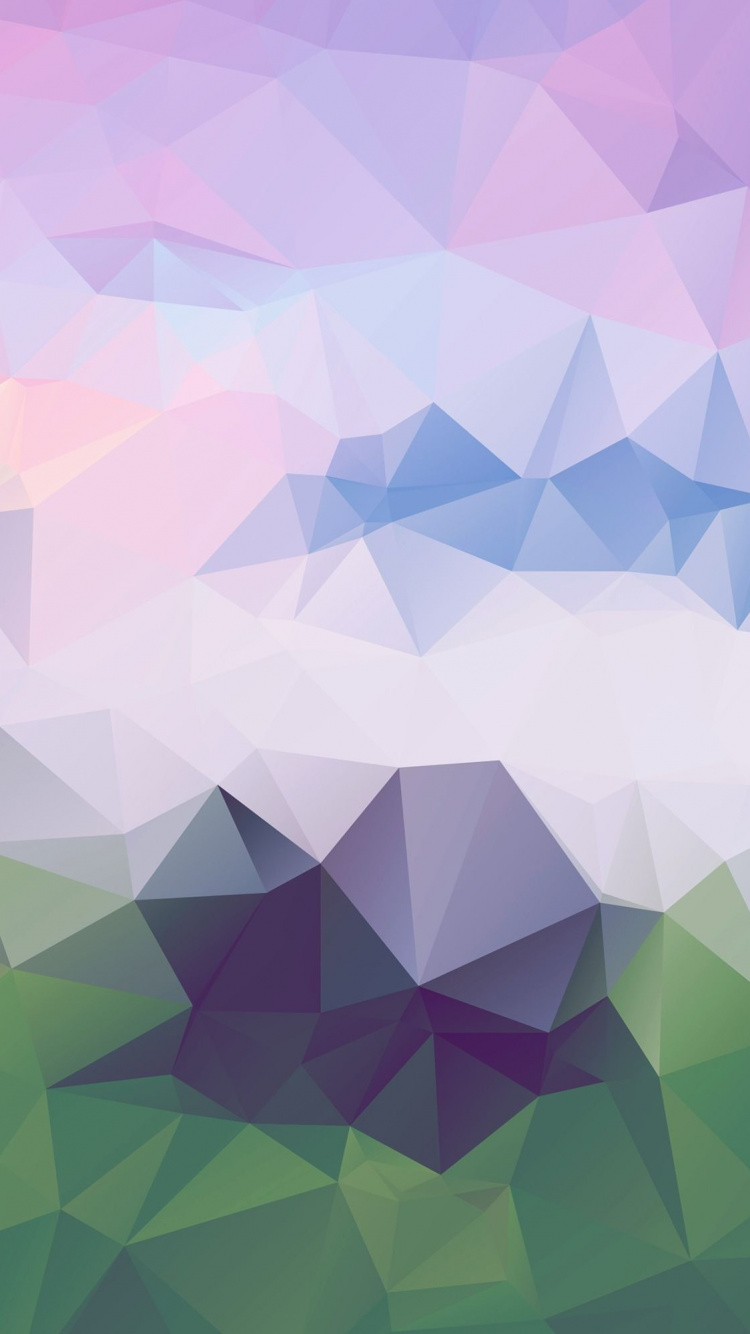 剪贴画的, 抽象艺术, 紫色的, 三角形, 对称 壁纸 750x1334 允许