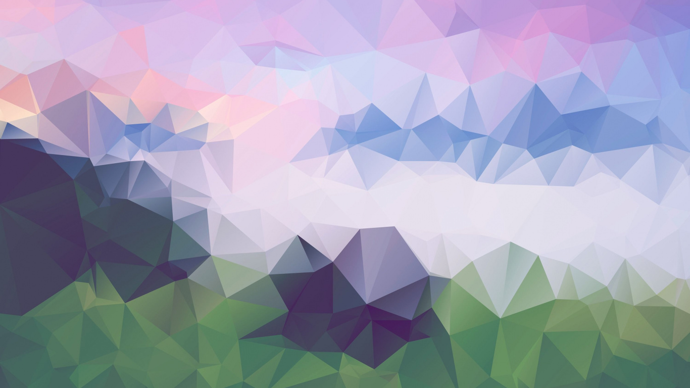 Pink and Blue Abstract Painting. Wallpaper in 1366x768 Resolution