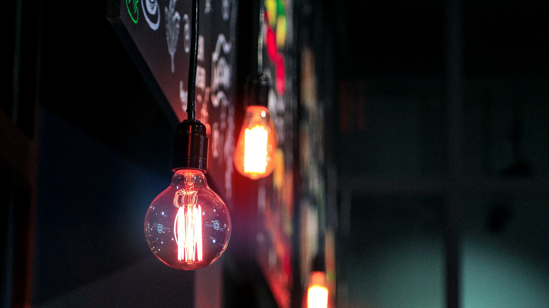 Red and White Pendant Lamp. Wallpaper in 1920x1080 Resolution