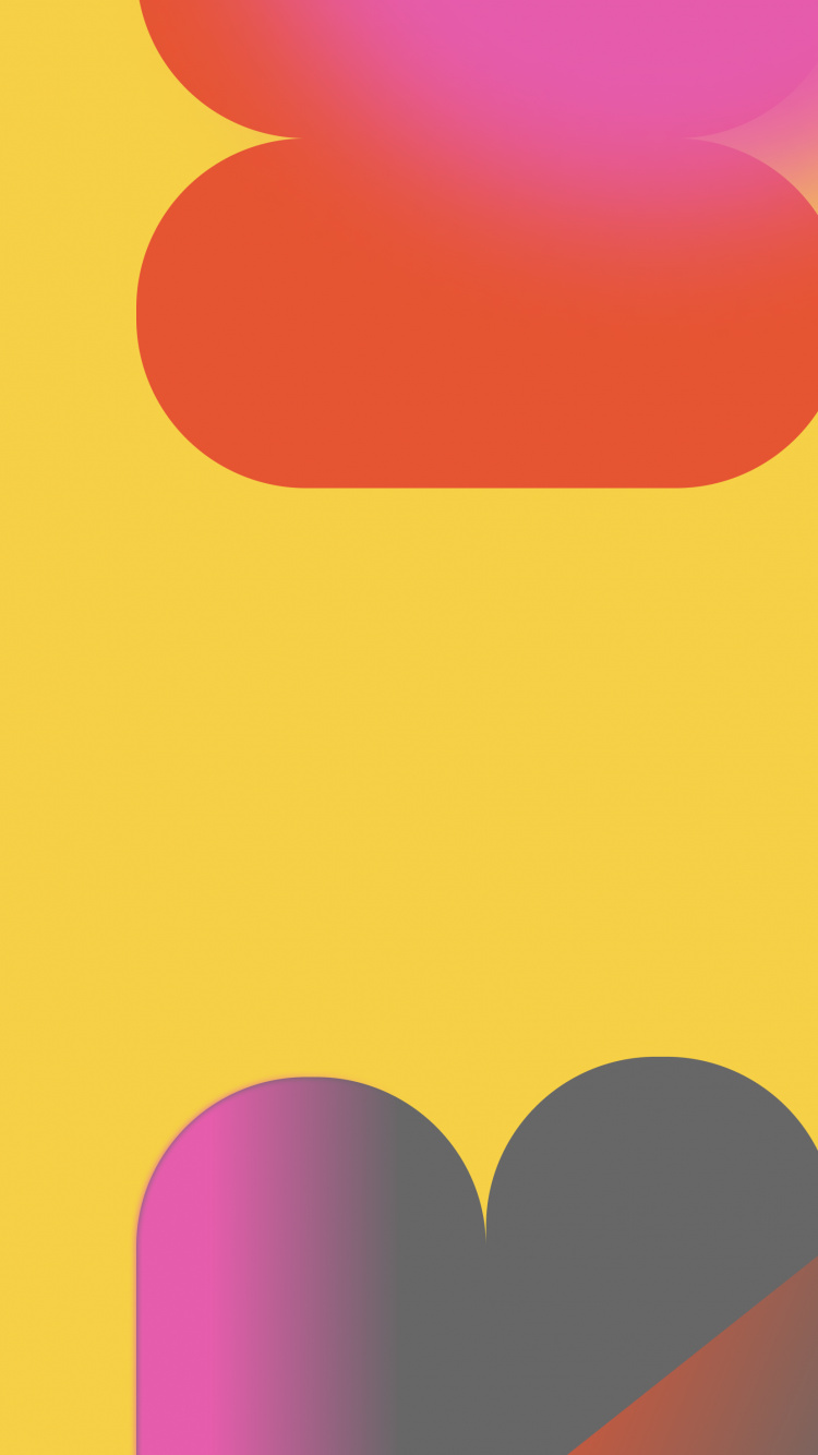 Orange, Graphic Design, M-095, Light, Pink. Wallpaper in 750x1334 Resolution